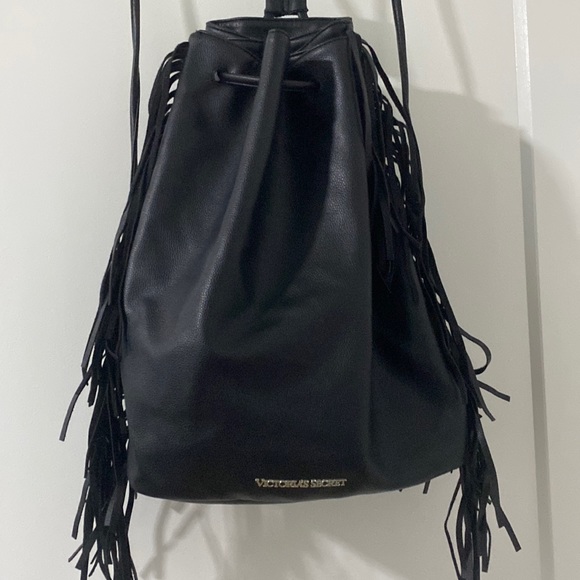 NWOT Victoria’s Secret Limited Edition Fringe Backpack/ Purse - Picture 2 of 10